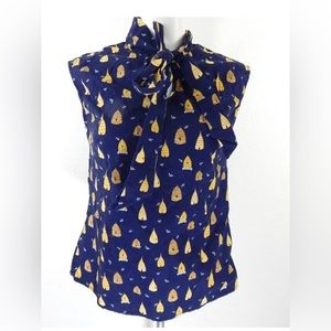 🐝RETRO luscious bee and hive top small